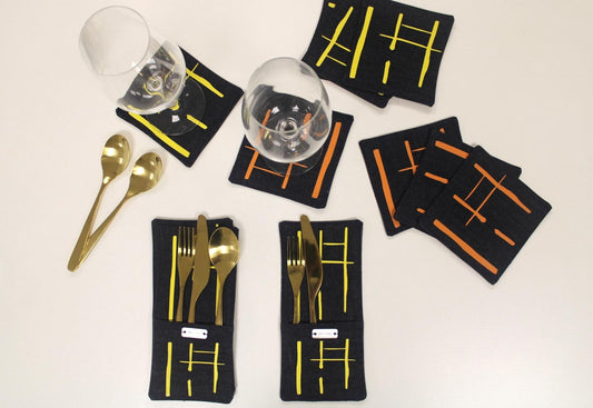 Pouches mahon - amarillo