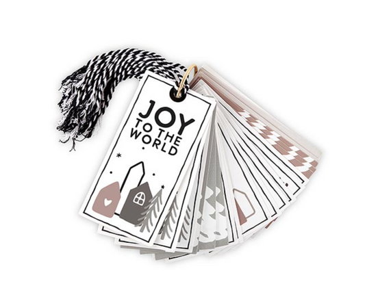 Gift Tag Book - Christmas Village