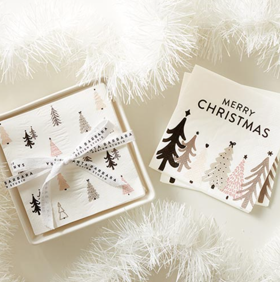 Cocktail Napkin - Merry Christmas