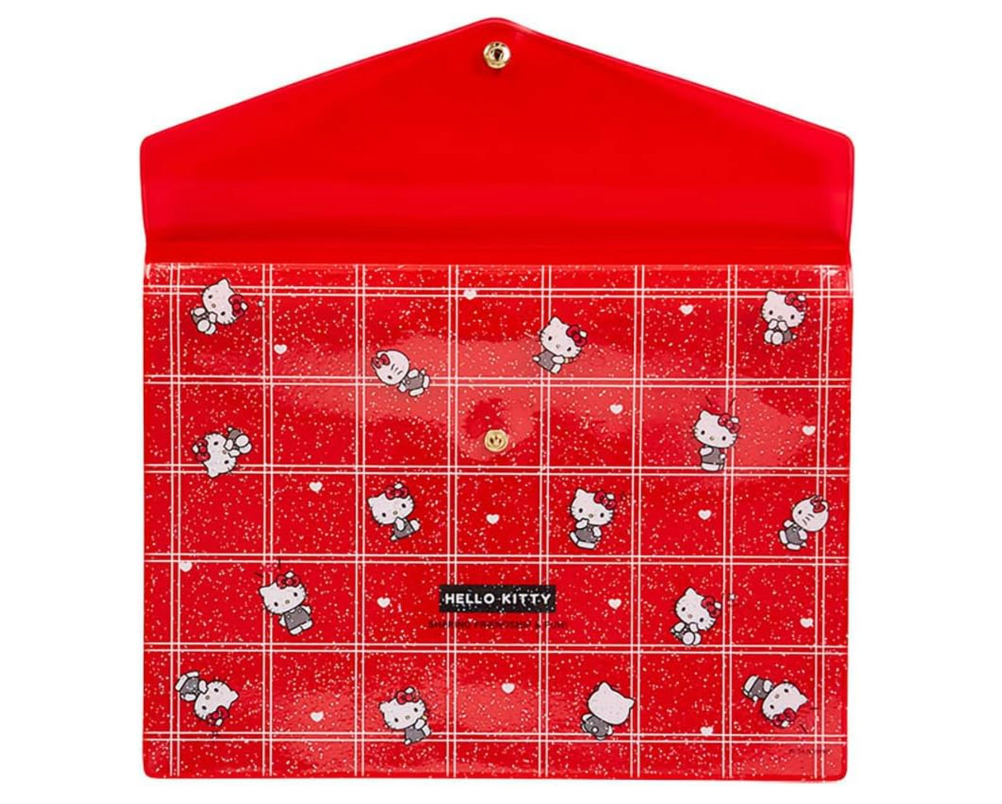 Clear Flat Case Hello Kitty