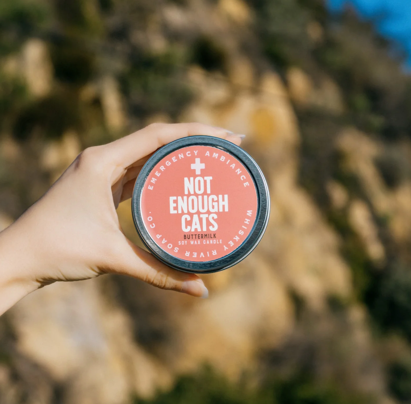 NOT ENOUGH CATS EMERGENCY AMBIANCE TRAVEL TIN