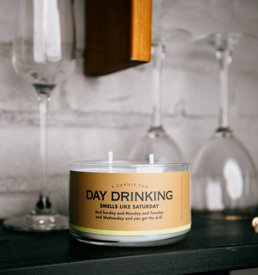 A CANDLE FOR DAY DRINKING