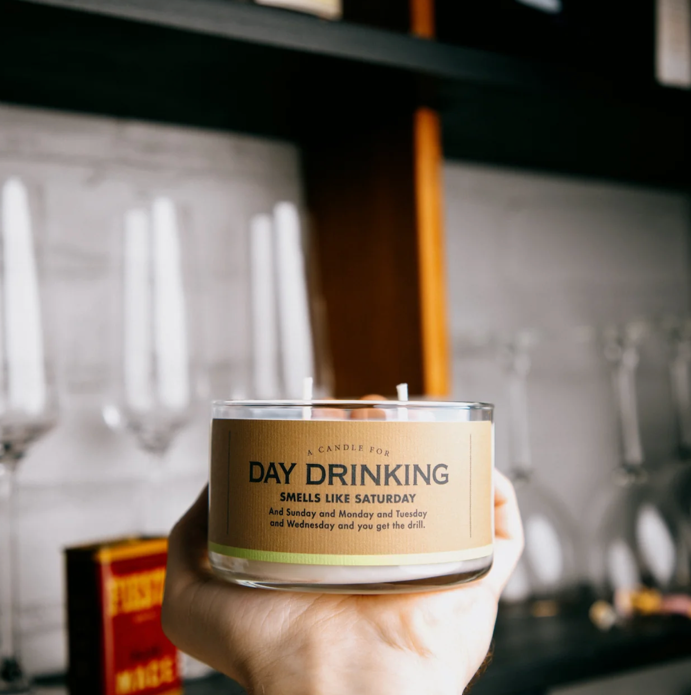 A CANDLE FOR DAY DRINKING