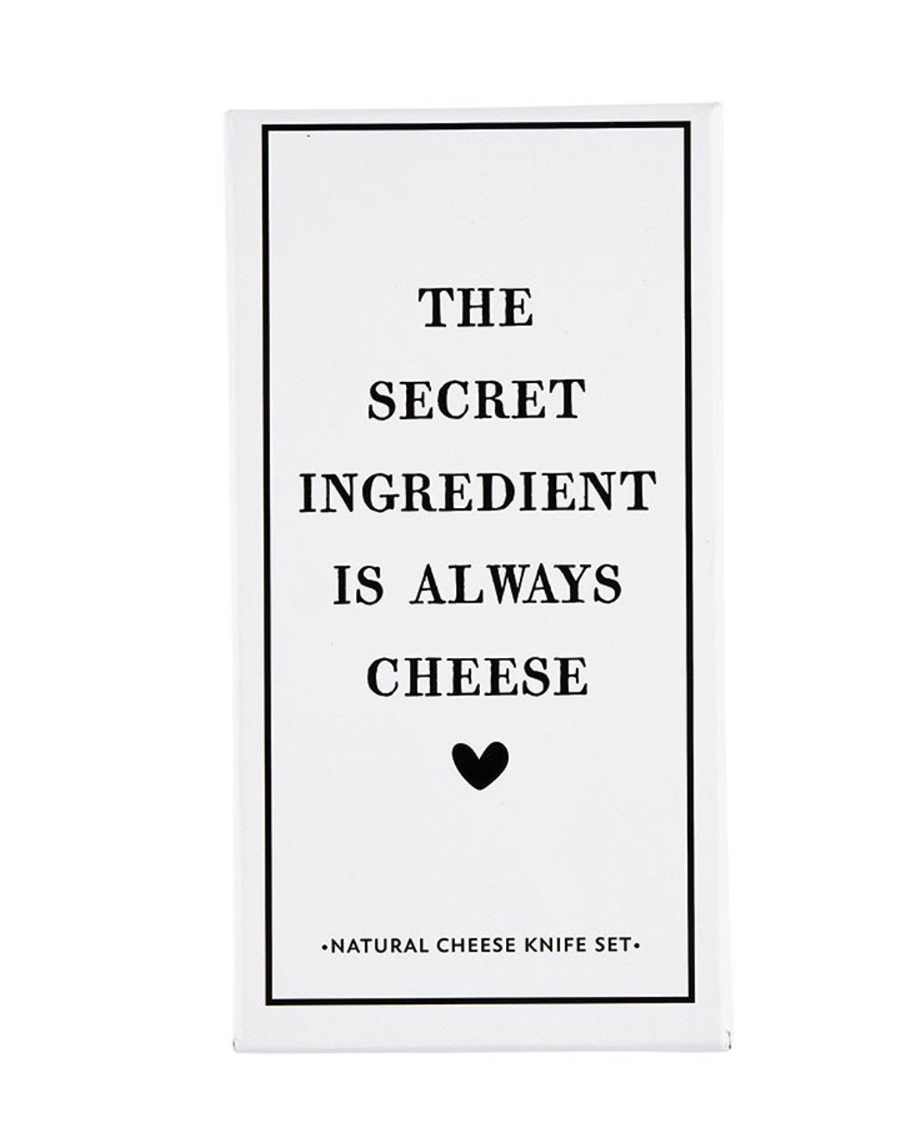Secret Ingredient Cheese Knives - Set of 2