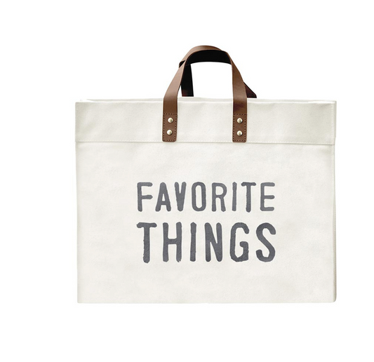Canvas Tote - Favorite Things