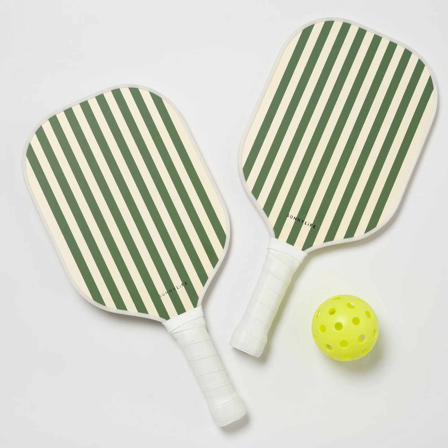 Wooden Pickle Ball Set