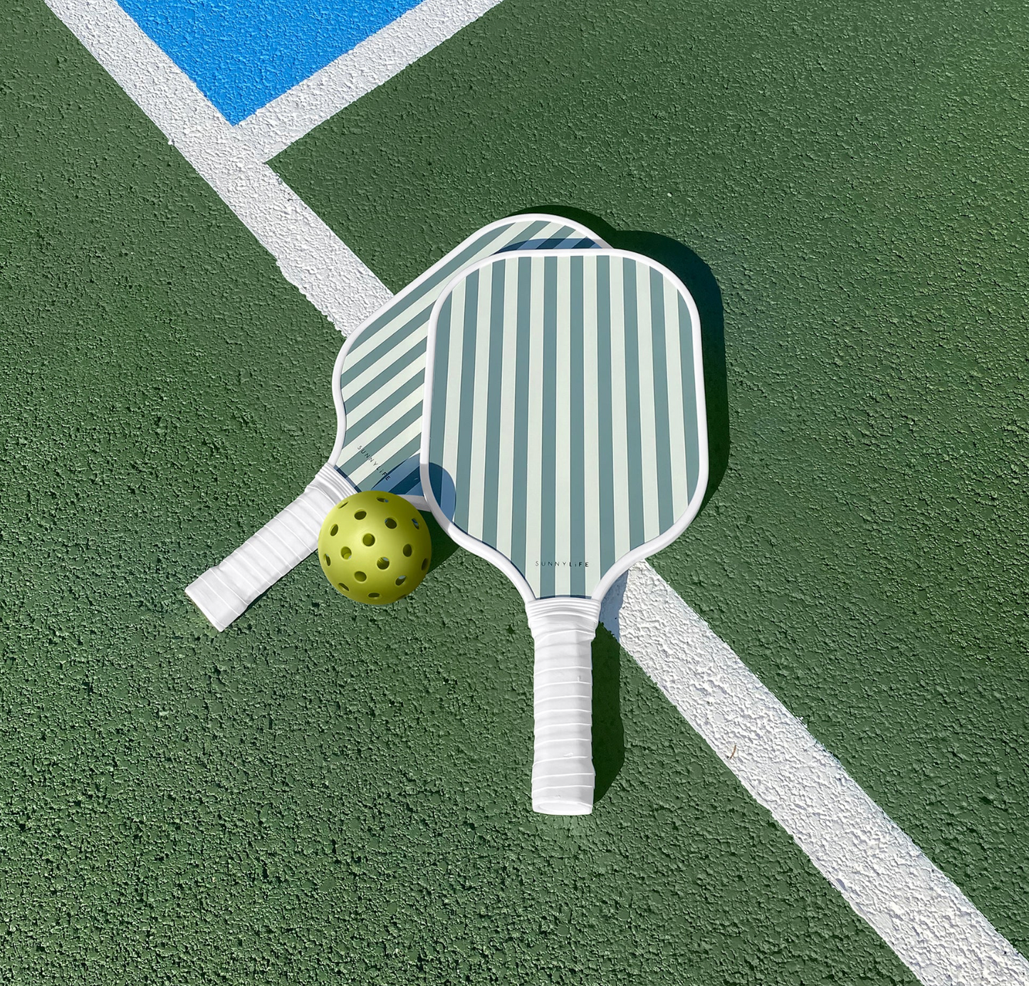 Wooden Pickle Ball Set