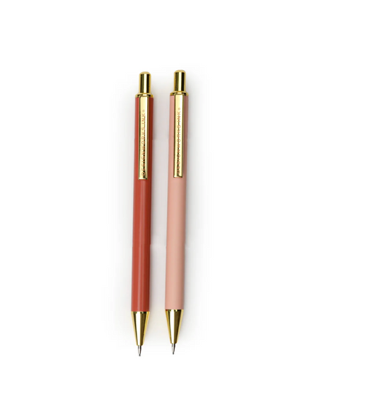 Mechanical Pencils - Rosewood + Blush