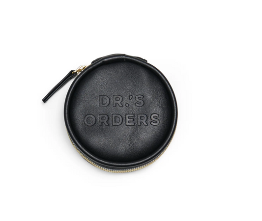 Travel Pill Case with Tassel - "Dr.'s Orders"