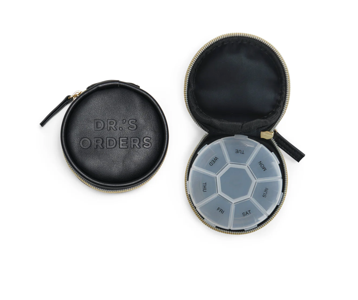 Travel Pill Case with Tassel - "Dr.'s Orders"