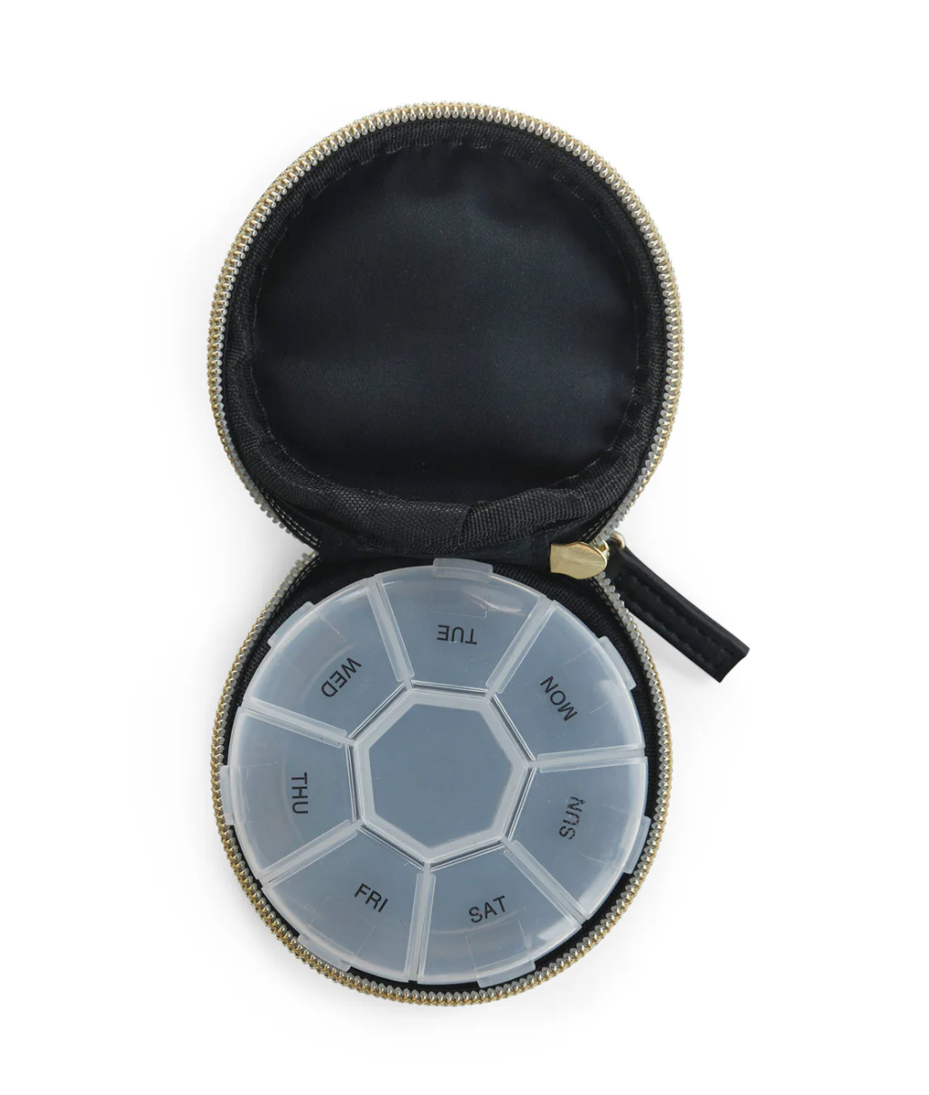 Travel Pill Case with Tassel - "Dr.'s Orders"