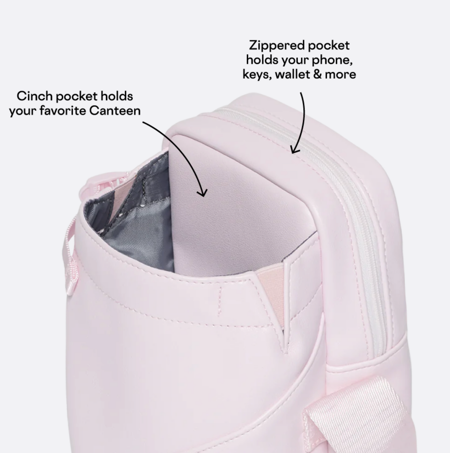 CROSSBODY WATER BOTTLE SLING BAG