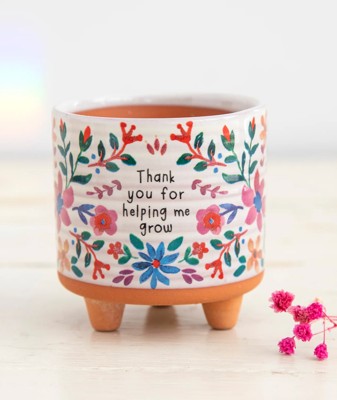 Mini Artisan Planter - Thank you