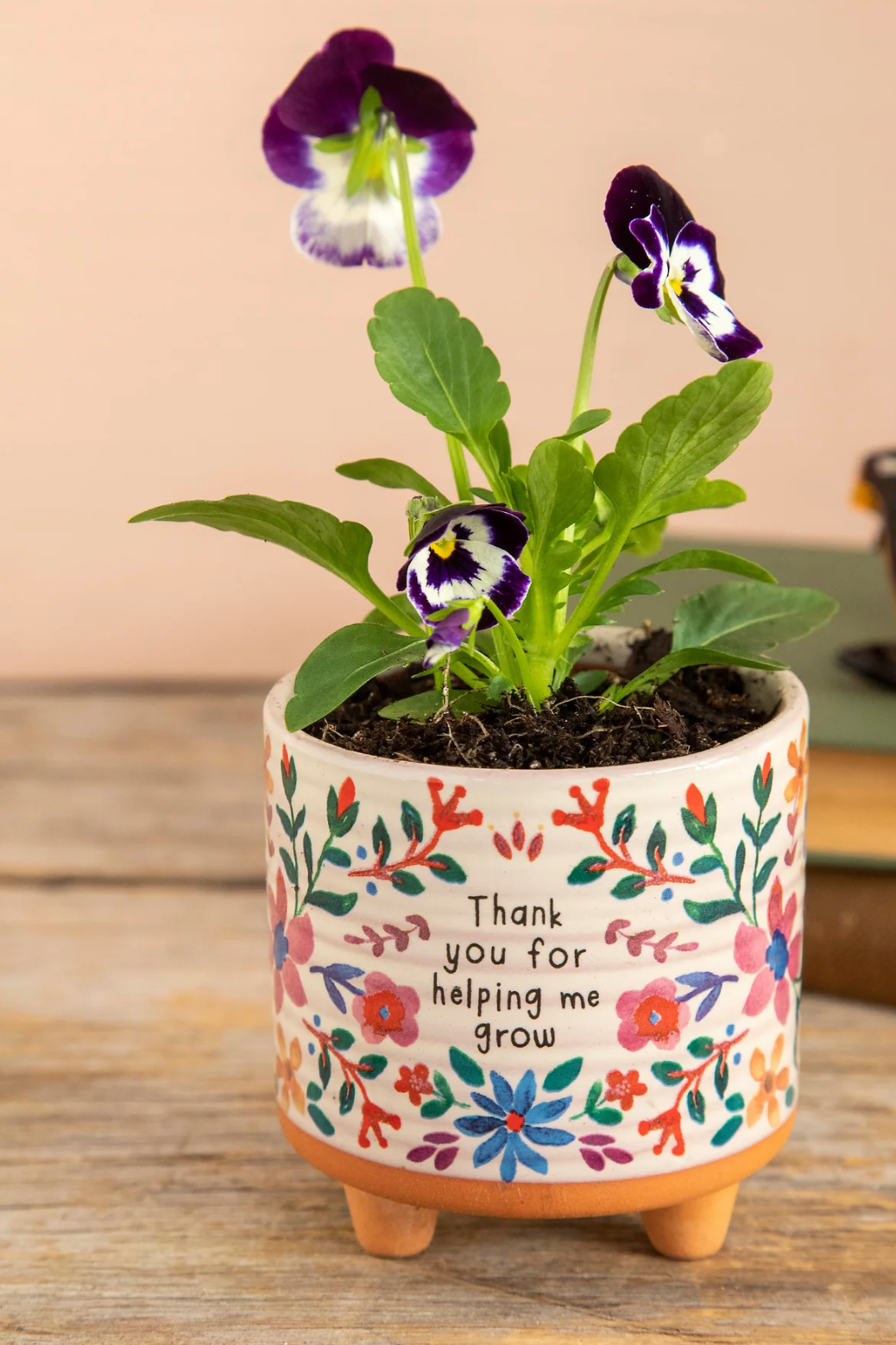 Mini Artisan Planter - Thank you