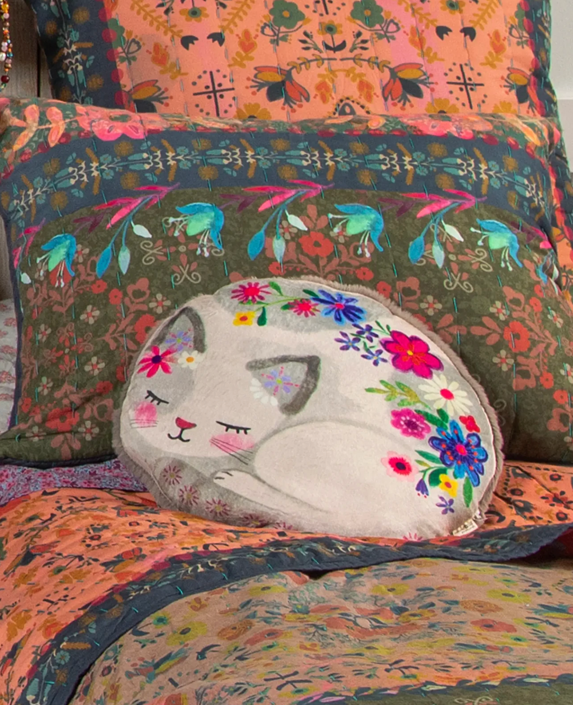 Cozy Weighted Pillow - CAT