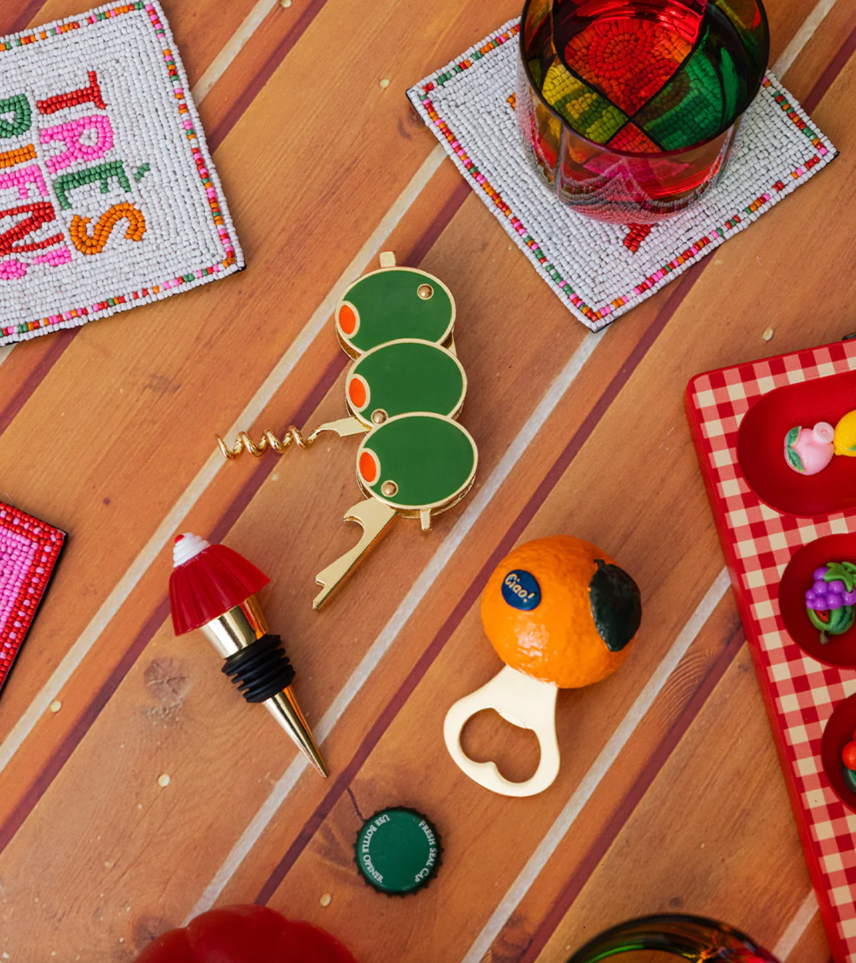 CLEMENTINE BOTTLE OPENER