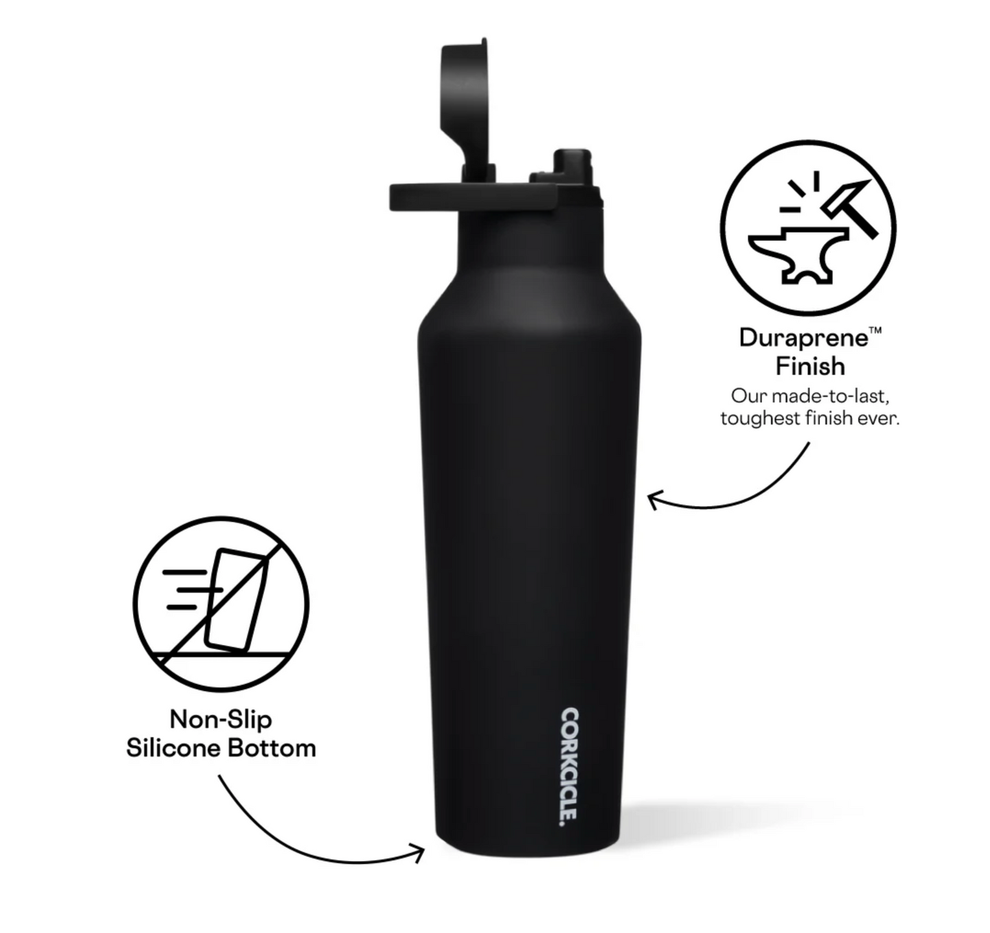Sport Canteen 20oz Black
