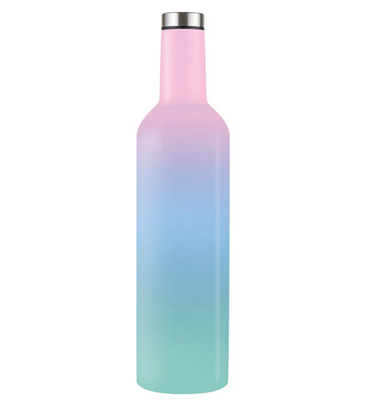 Wine Bottle - Pastel Ombre