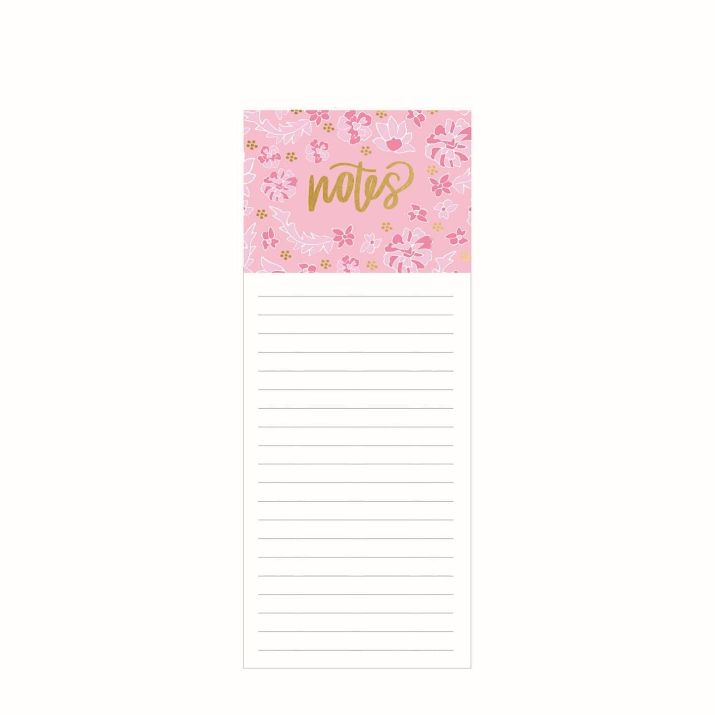 Magnetic Notepad Notes Riviera Blossoms