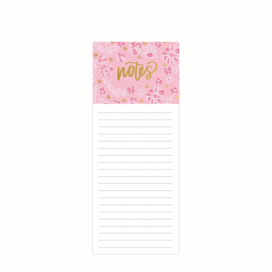 Magnetic Notepad Notes Riviera Blossoms