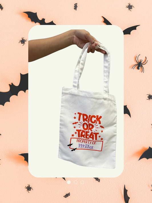 Halloween Canvas Tote Bag
