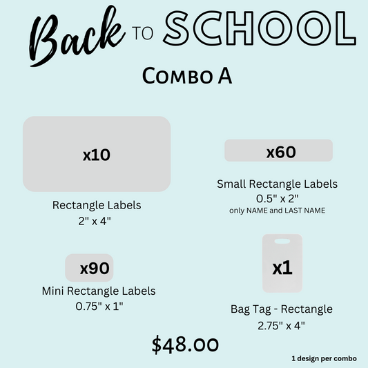 Back to School Combo A