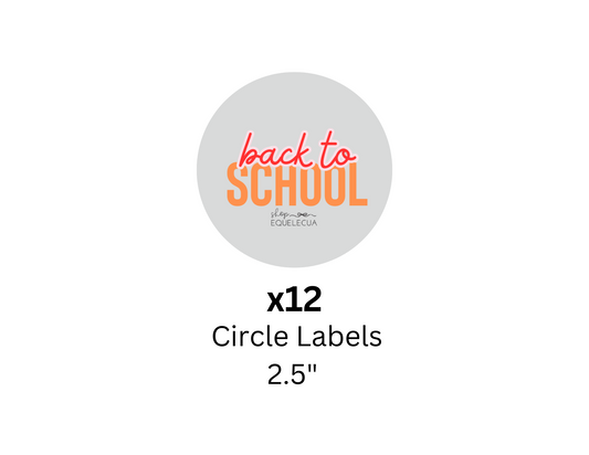 Simple Circle labels