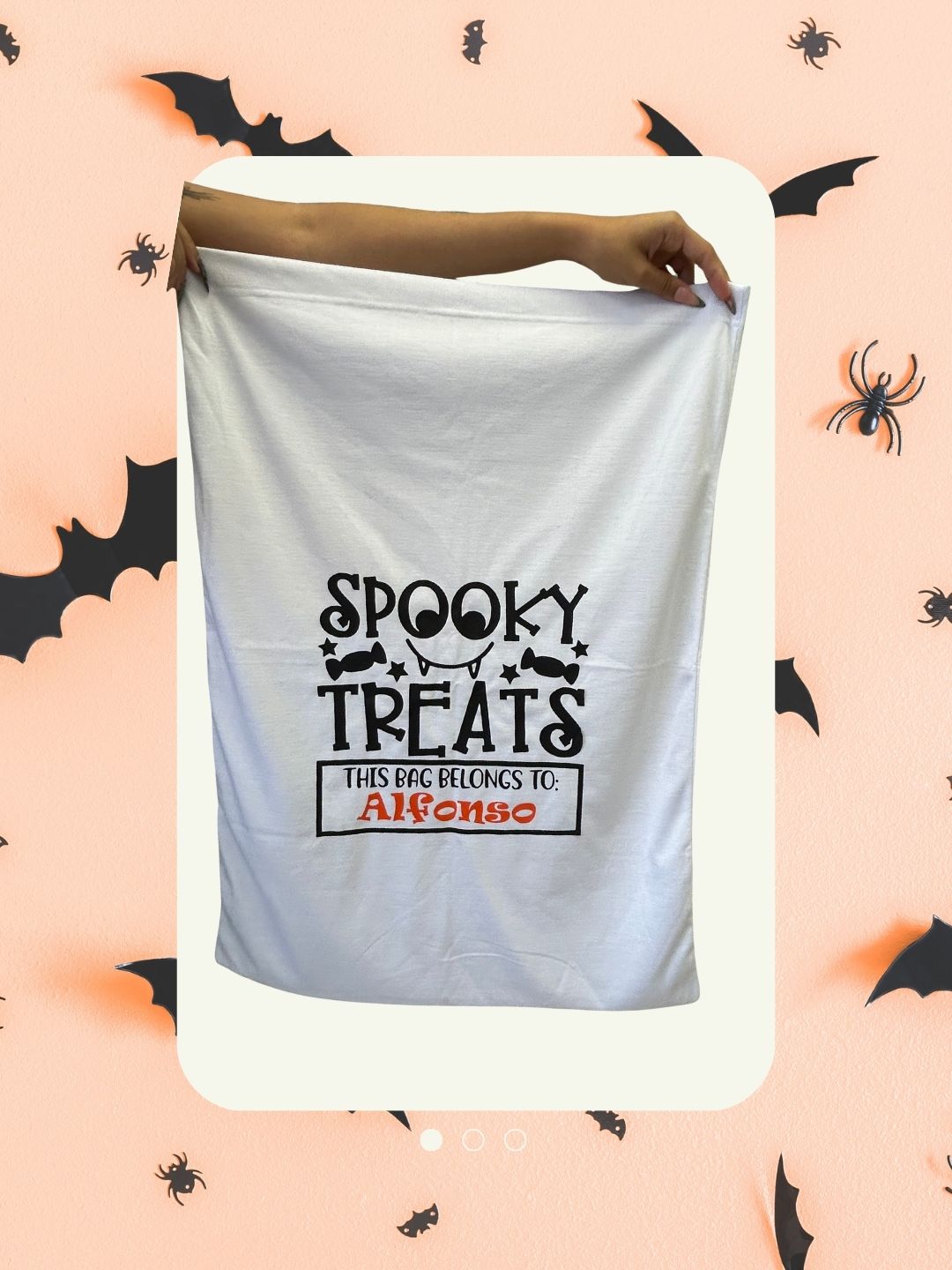 Pillowcase Halloween Treat Bag Personalizado