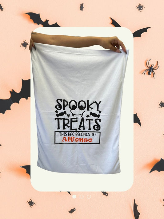 Pillowcase Halloween Treat Bag Personalizado