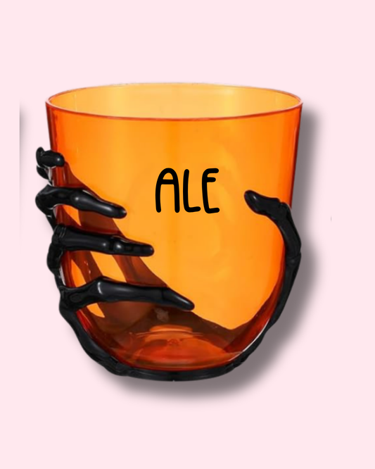 Halloween Skeleton Hand Orange