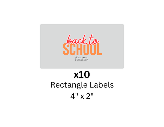 Simple Rectangle Label