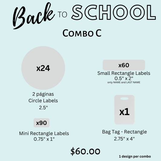 Back to School Combo C