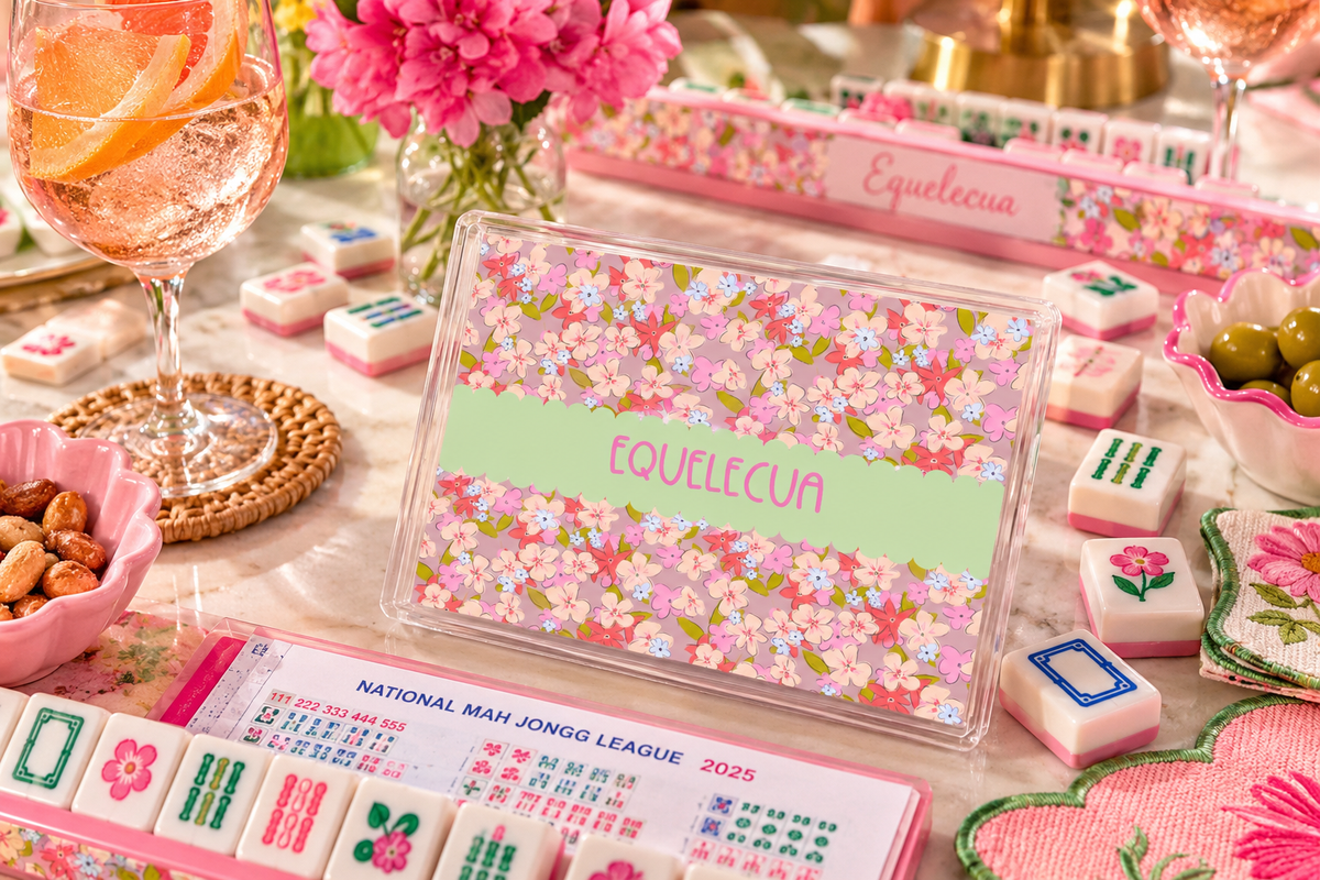 Personalized Mahjong Card Cover - Equelecua1