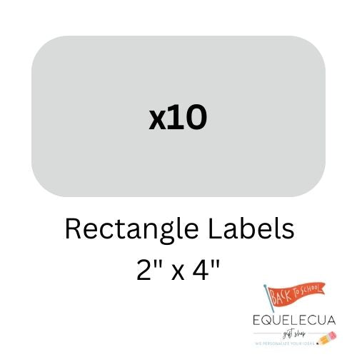 Simple Rectangle Label