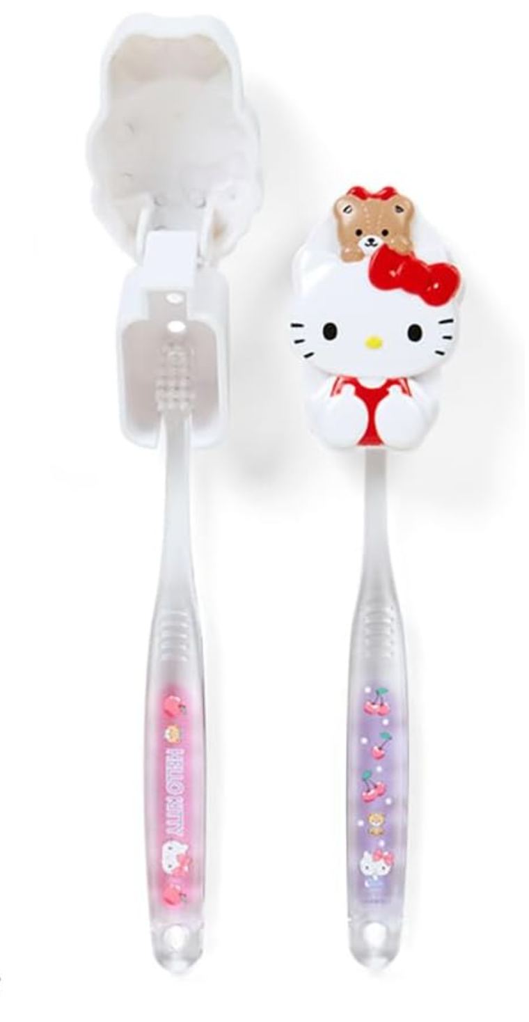 Hello Kitty Toothbrush Cap Set of 2