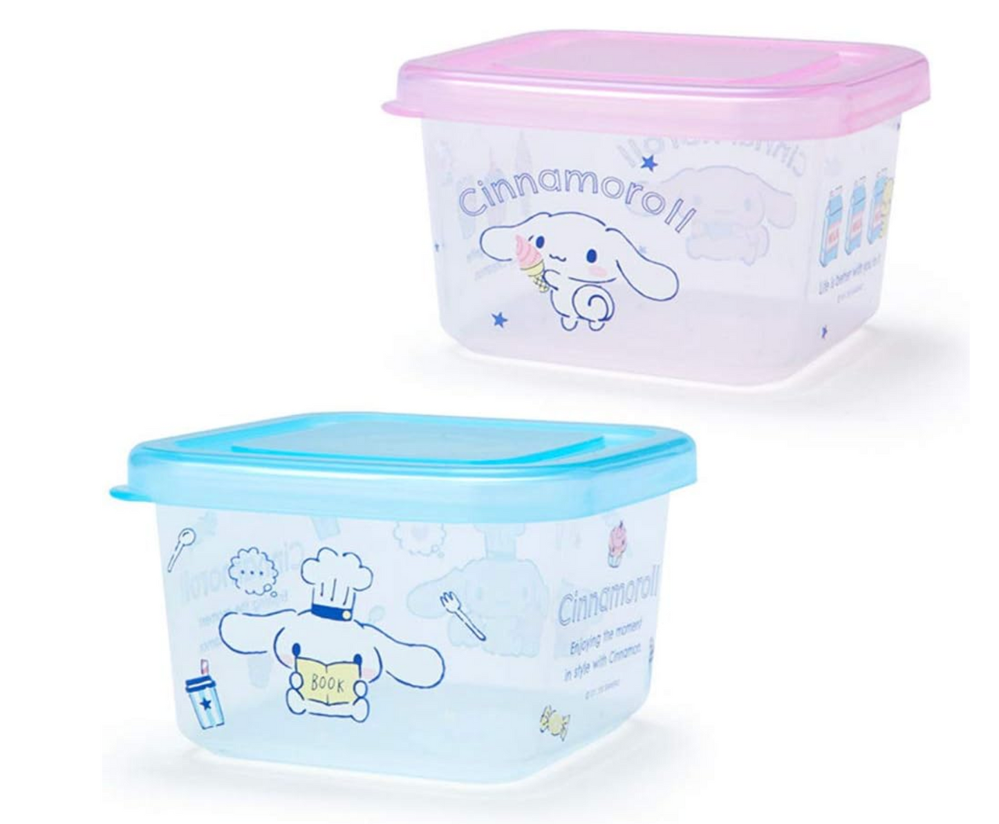 Cinnamoroll Mini Food Container (Set of 2)