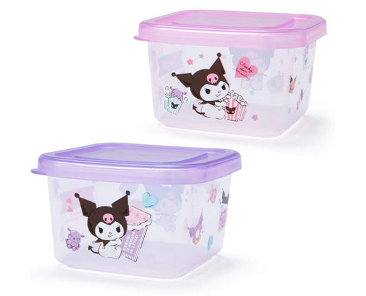 Kuromi Mini Food Container (Set of 2)