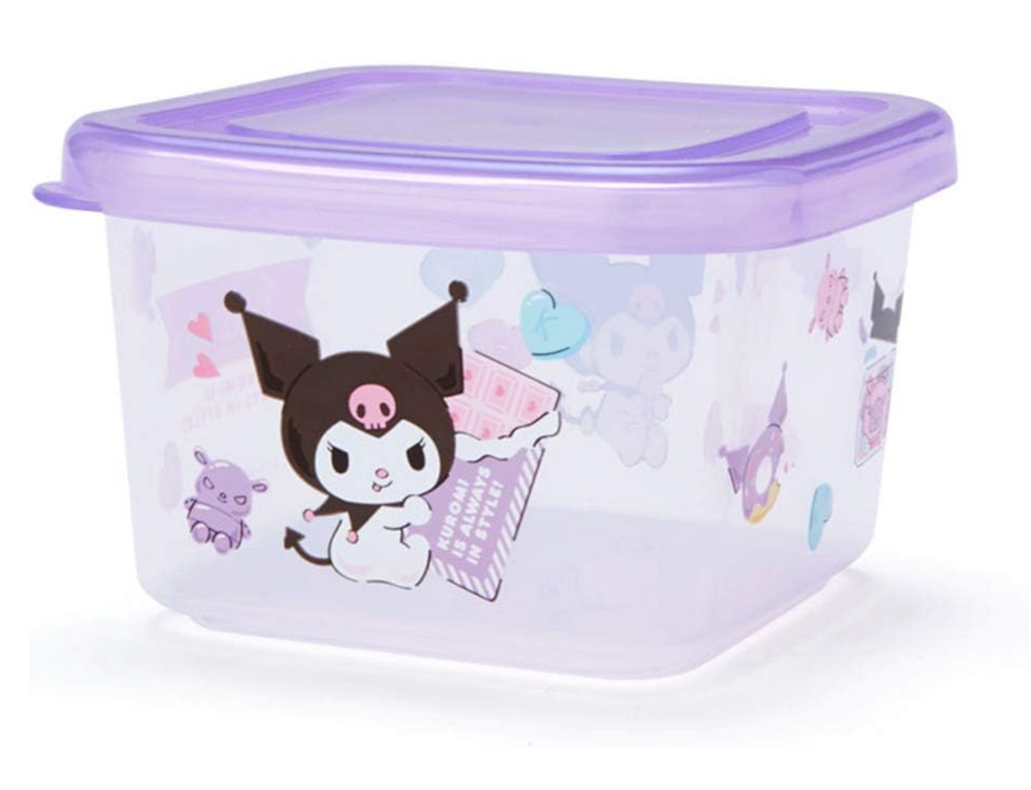 Kuromi Mini Food Container (Set of 2)