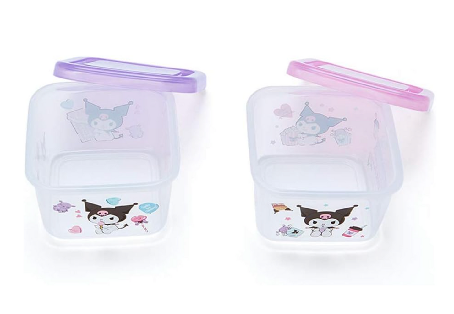 Kuromi Mini Food Container (Set of 2)