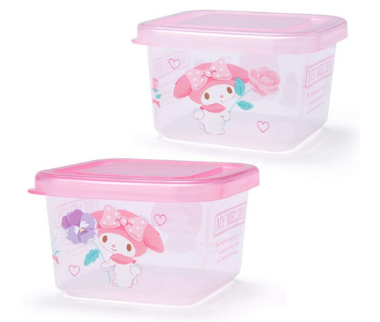 My Melody Mini Food Container (Set of 2)