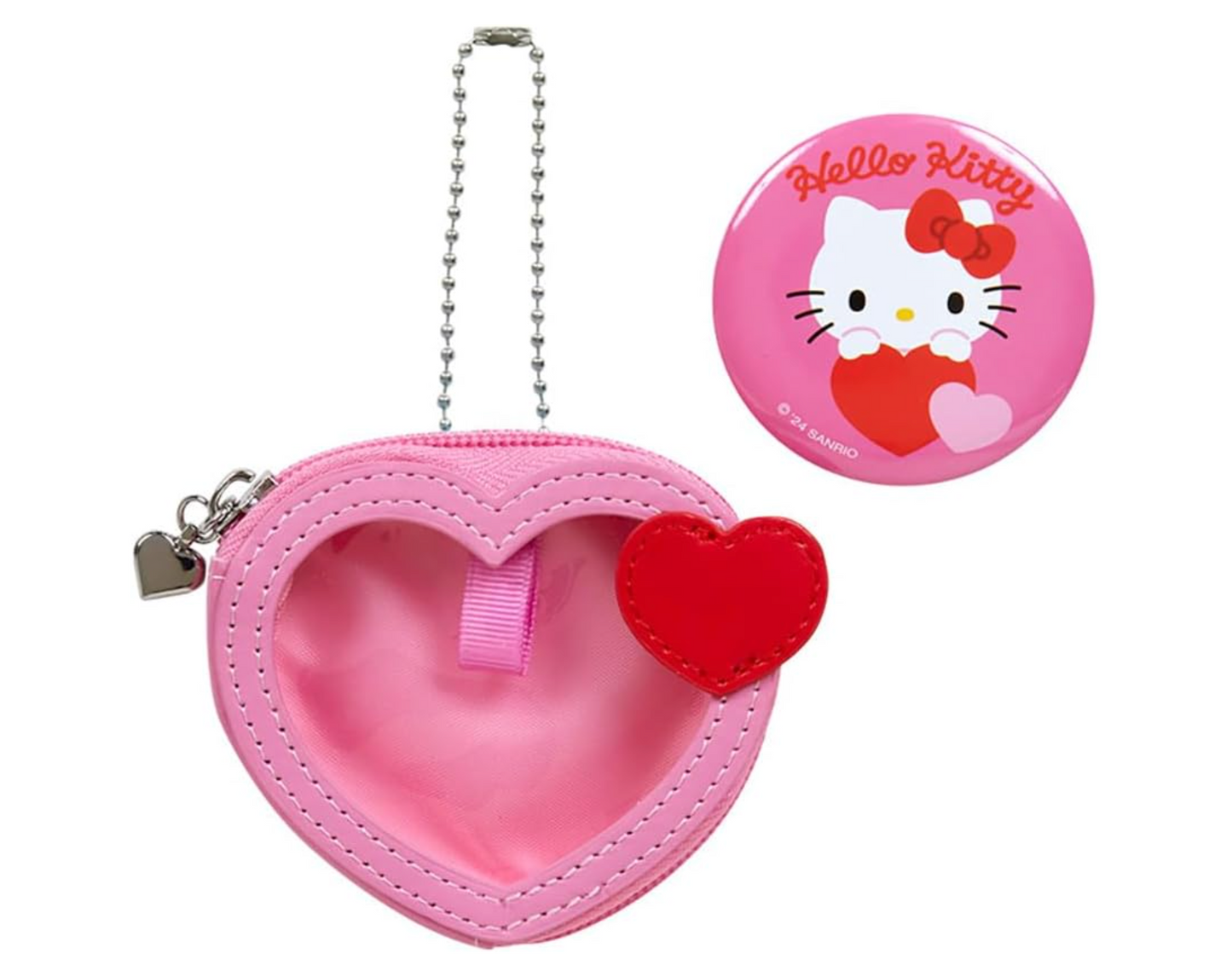 Mini Pouch with Badge - Hello Kitty