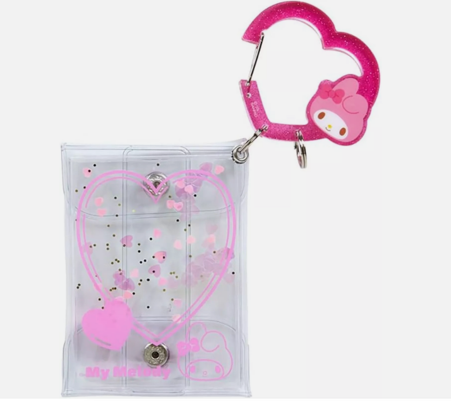 Clear Pouch with Carabiner - My Melody