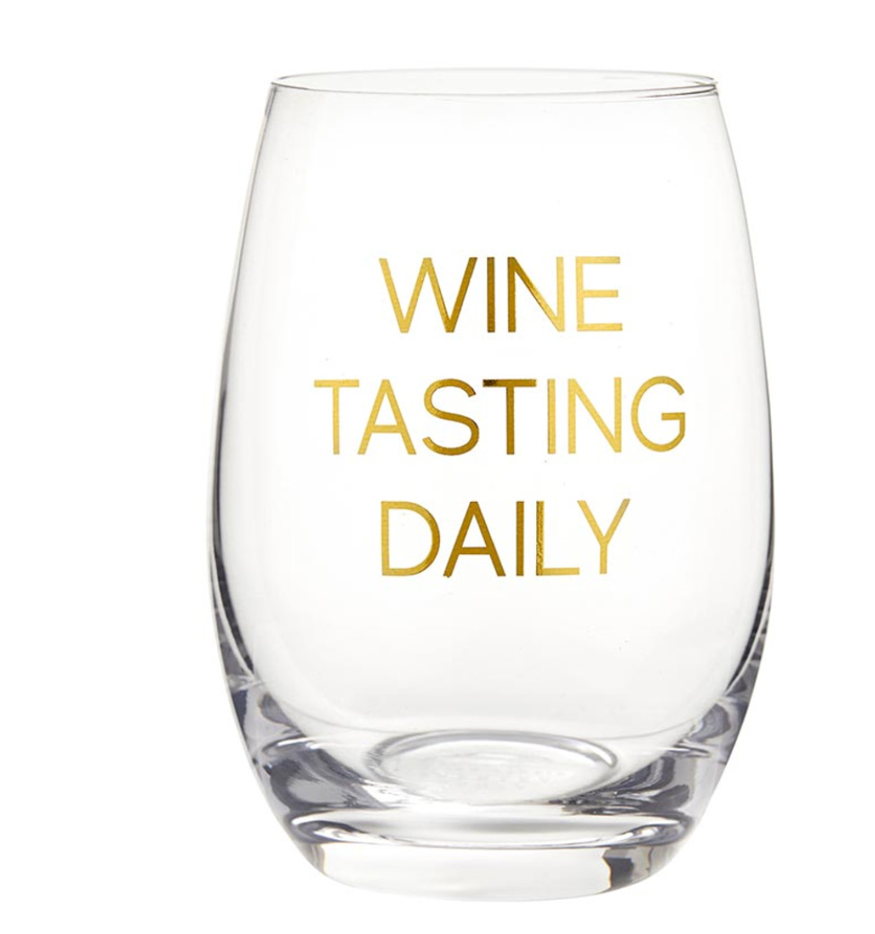 Stemless Wine Glass - Wine Tasting Daily