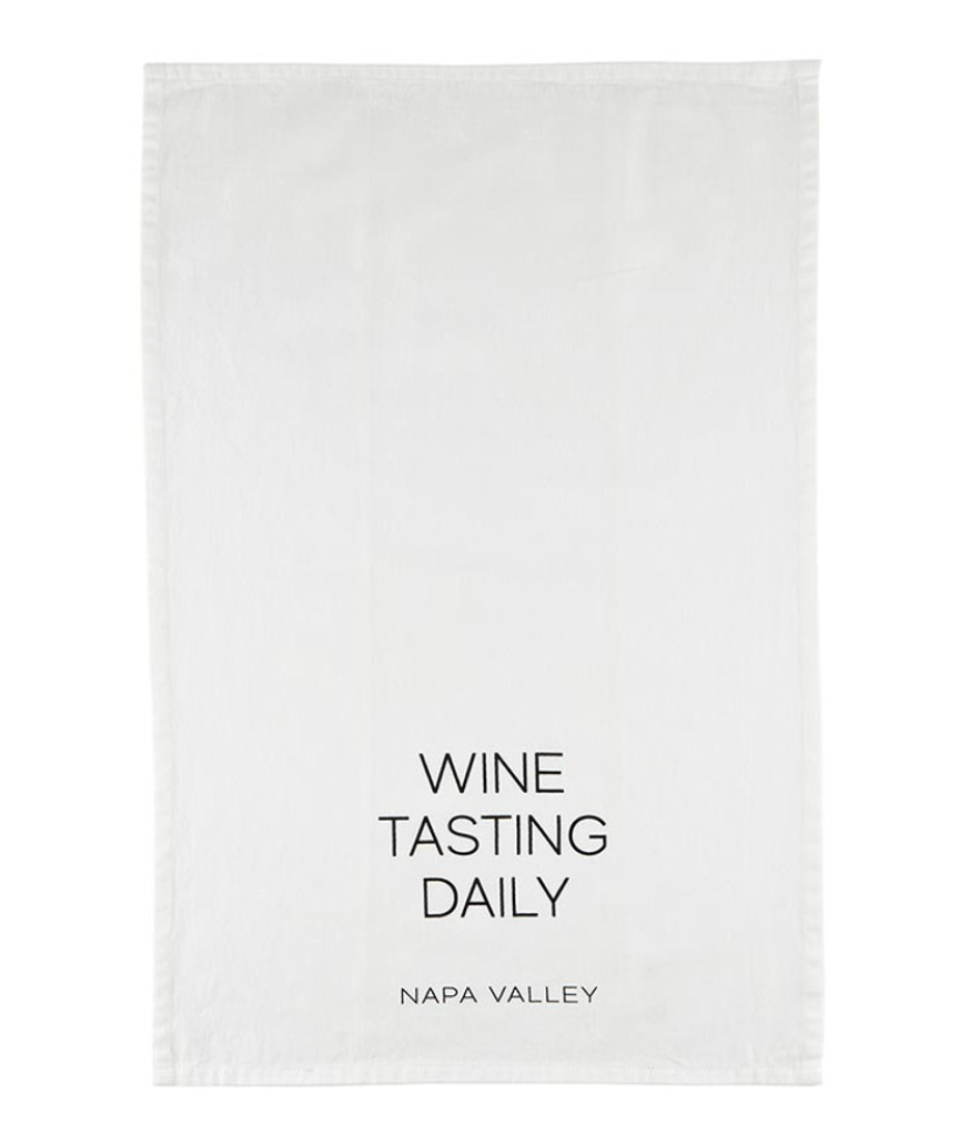 Tea Towel - Wine Tasting Daily