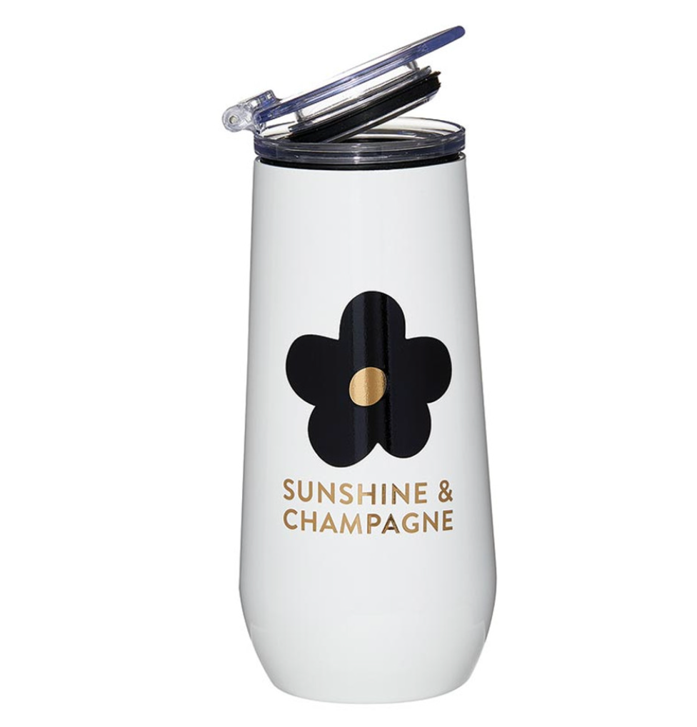 Sunshine and Champagne flute