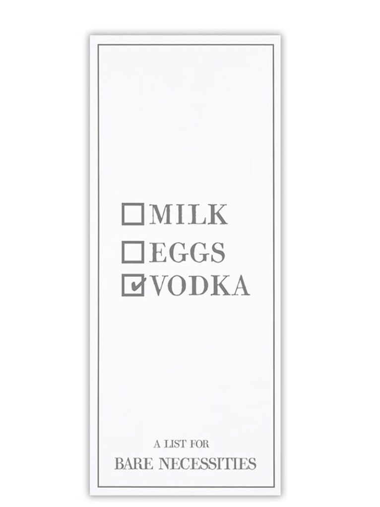 Milk Eggs Vodka Listpad