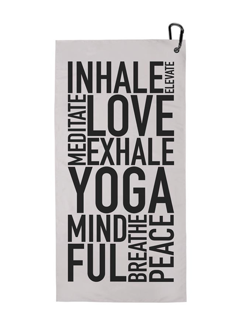 Yoga Sport Towel - Inhale Love