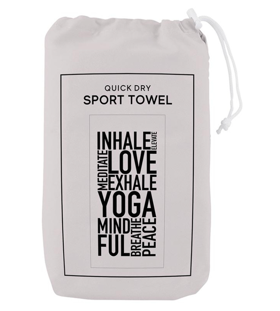 Yoga Sport Towel - Inhale Love