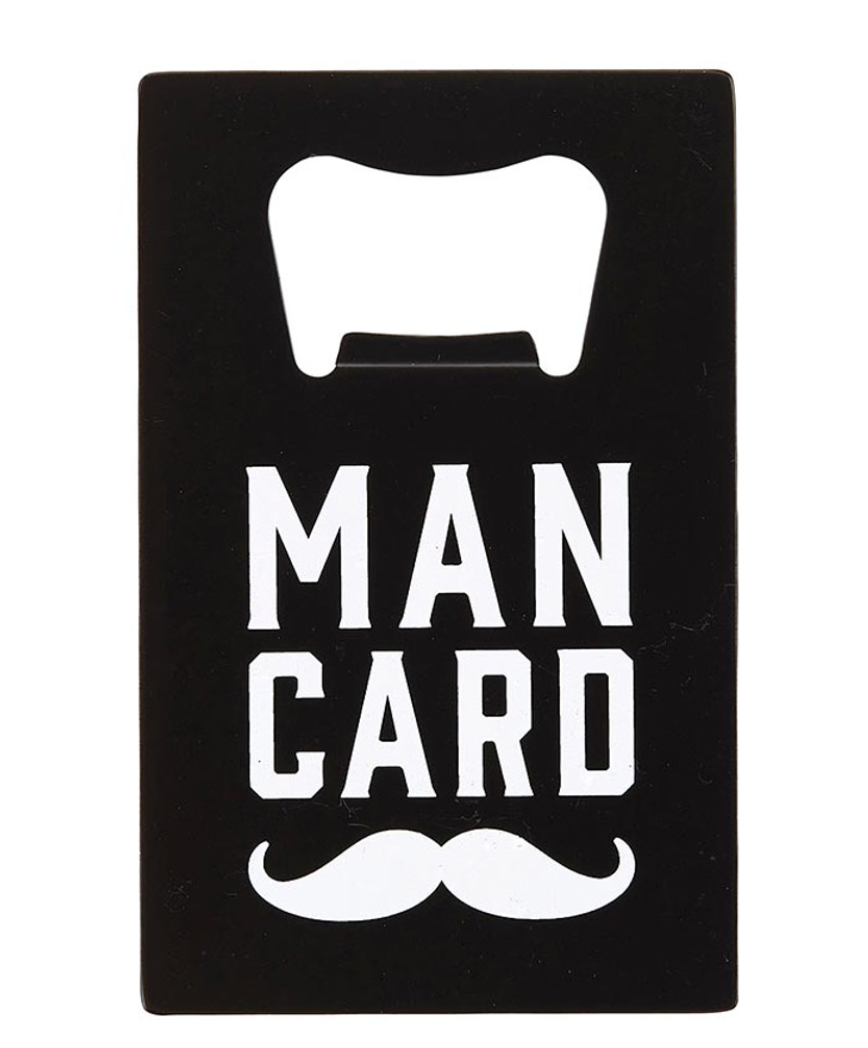 Man Card Bottle Opener