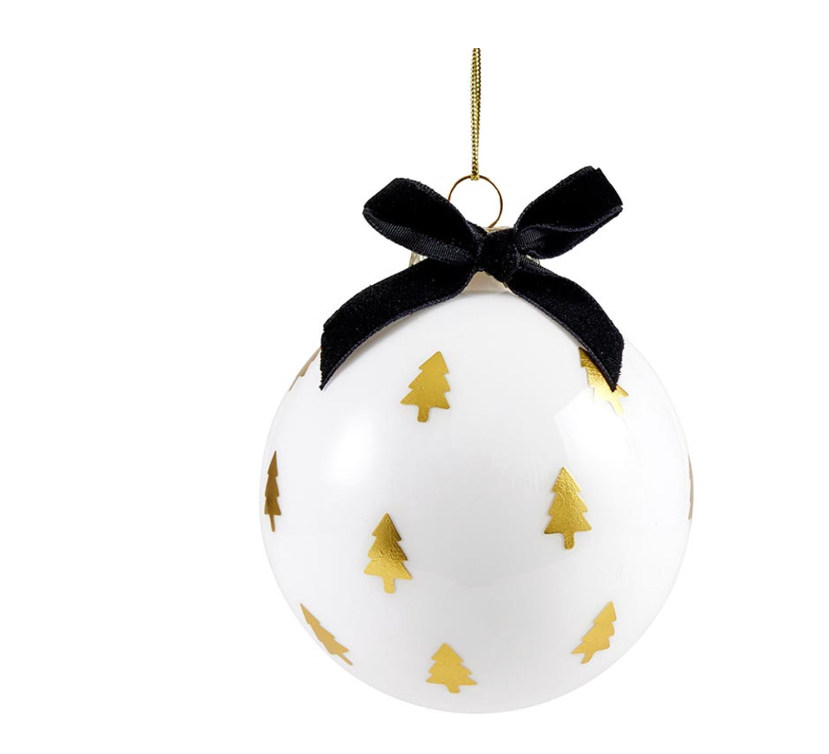 Merry - Glass Ornament